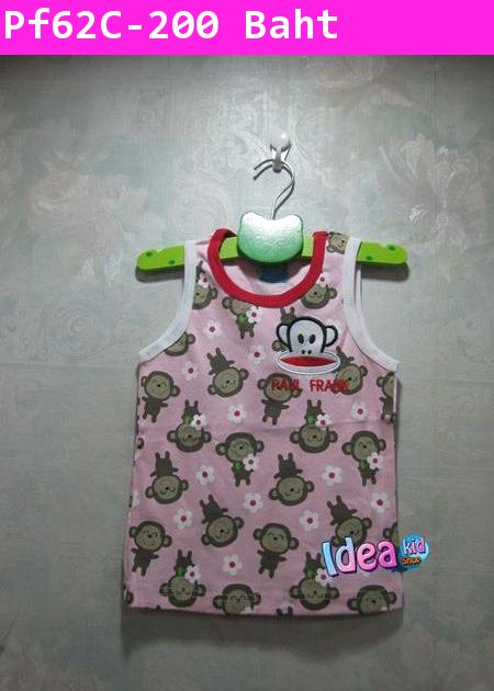 เสื้อกล้าม แฟนของ Paul Frank สีชมพู