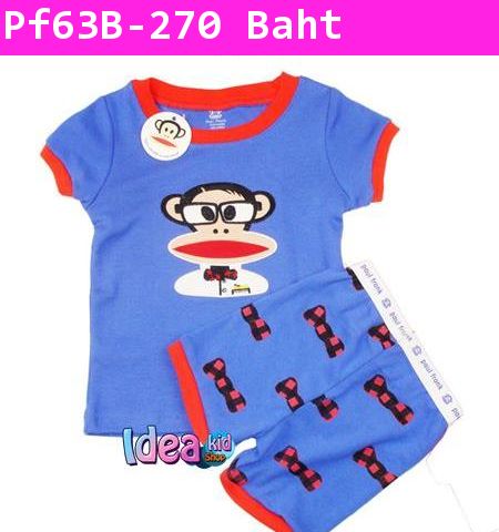 ชุดเสื้อกางเกง Paul Frank เด็กเนิส สีน้ำเงิน