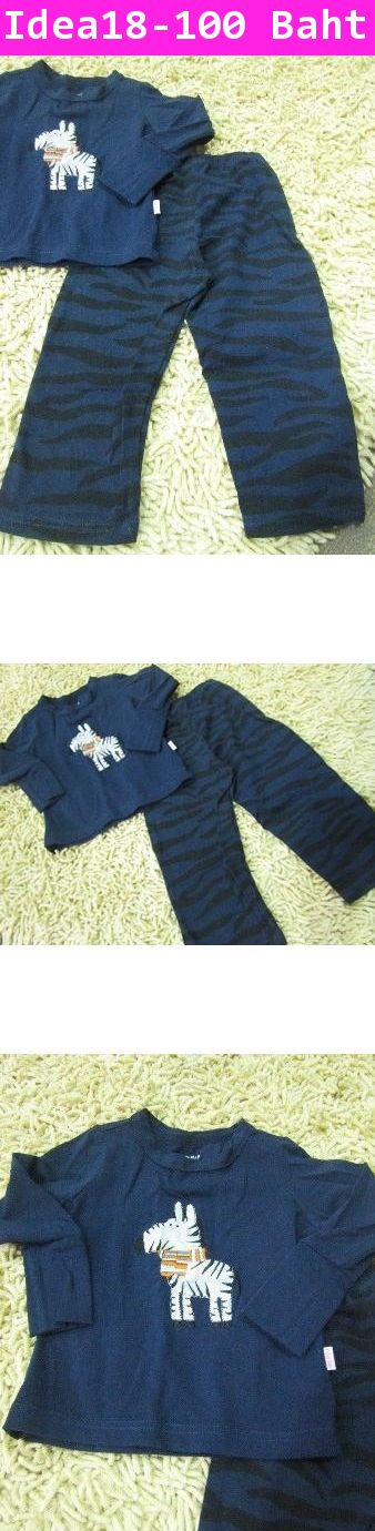 ชุดนอนเด็ก  BabyGap ม้าลายคึกคัก สีน้ำเงิน(มือสอง)