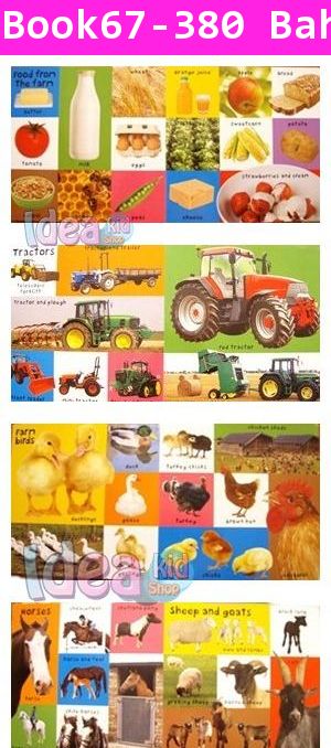 หนังสือ Bright Baby- First 100 Farm Words (USA)