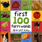 หนังสือ-Bright-Baby--First-100-Farm-Words-(USA)