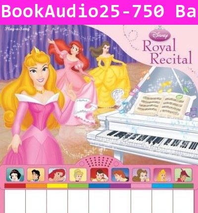 หนังสือมีเสียง Disney Piano Princess(USA)