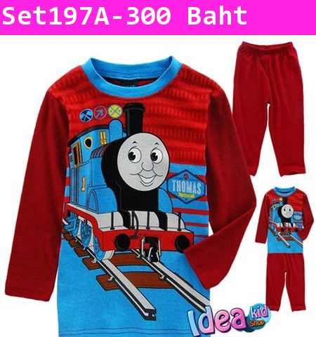 ชุดนอน Thomas and Friend สีแดง