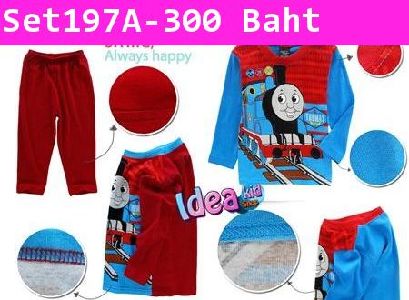 ชุดนอน Thomas and Friend สีแดง