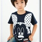 เสื้อยืด-Mickey-The-Star-สีกรมท่า