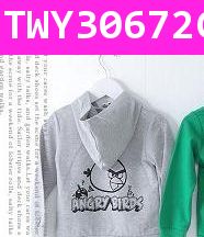 เสื้อคลุมหนูน้อย Angry bird สีเทา (ไต้หวัน)