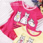 เสื้อยืด-Dancing-Cat-สีชมพู-(ไต้หวัน)