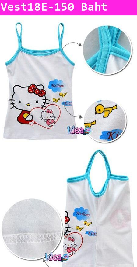 เสื้อสายเดี่ยว Kitty love bird