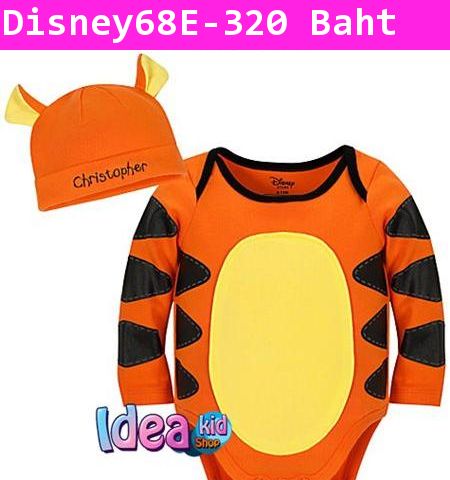 บอดี้สูท Costume เสื้อน้อย Tigger พร้อมหมวก