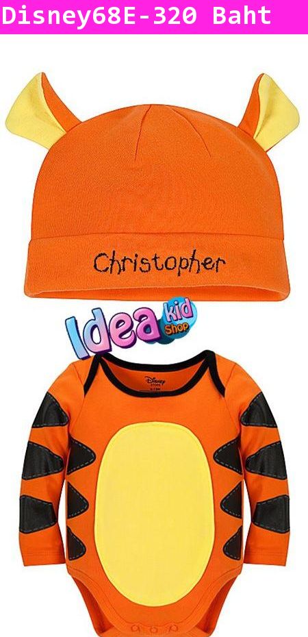 บอดี้สูท Costume เสื้อน้อย Tigger พร้อมหมวก