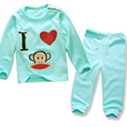 ชุดนอน-I-Love-Paul-Frank-สีเขียว