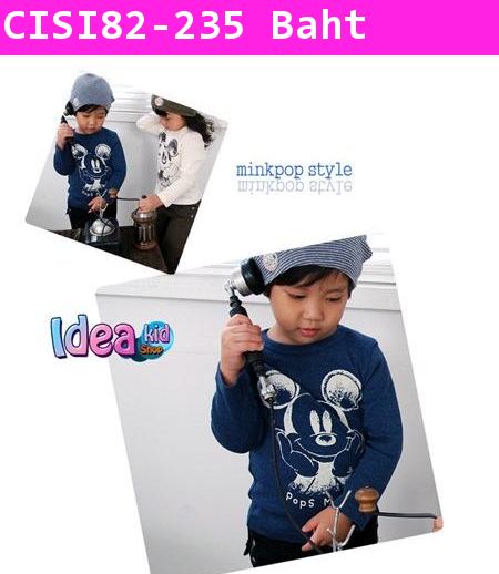 เสื้อแขนยาว CISI Pops Mouse มิกกี้เม้าส์ 