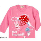 เสื้อยืดแขนยาว-Hot-Biscuts-กระต่ายใฝ่รุ้ง