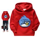 เสื้อกันหนาวแขนยาวกระเป๋าเจ้า-Angry-Bird-สีแดง