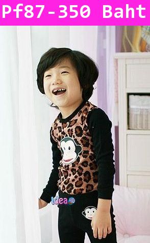 ชุดเสื้อกางเกง Paul Frank ทายาทลูกเสือตัวน้อย