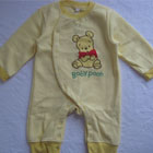 ชุด-Bodysuit-ปักลาย-Baby-Pooh-สีเหลือง