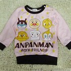 เสื้อยืดแขนยาว-Anpanman-with-friends-สีชมพูอ่อน