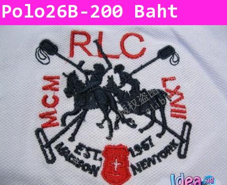 เสื้อโปโล Ralph Lauren สีขาว