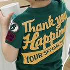 เสื้อยืด-Thank-you-Happiness-สีเขียว