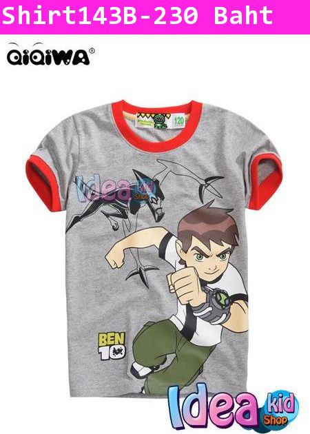 เสื้อยืดแขนสั้น Ben10 ตัวใหญ่ 