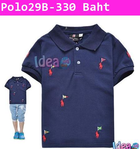 เสื้อยืดคอปก Polo มากมาย สีกรม