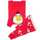 ชุดนอน-BabyGap-Angry-Birds-เสื้อแดงนกระเบิดสีขาว