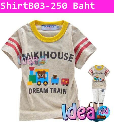 เสื้อยืด MIKIHOUSE DREAM TRAIN