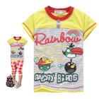 เสื้อยืด-Angry-Birds-Rainbow-สีเหลือง