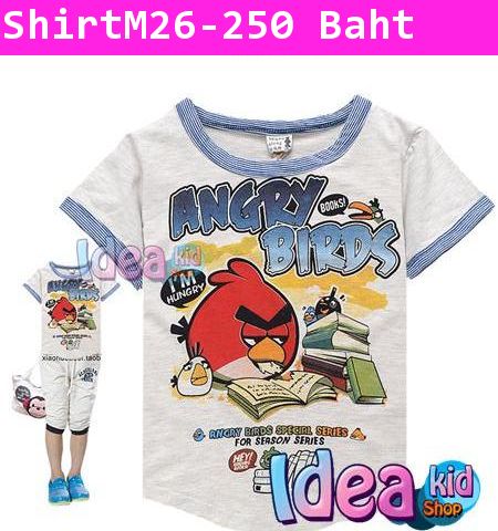 เสื้อยืด Angry Birds จอมขี้เกียจ