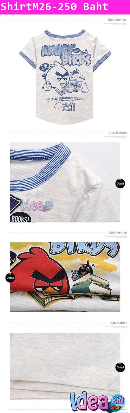 เสื้อยืด Angry Birds จอมขี้เกียจ