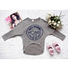 เสื้อยืดแขนยาวทรงแฟชั่น-Home-สีเทา