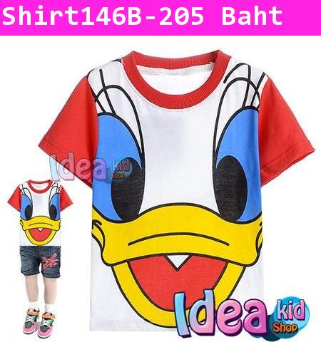 เสื้อยืดแขนสั้น Daisy Duck แป้นแล้น