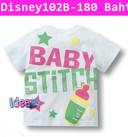 เสื้อยืดแขนสั้น Baby Stitch 