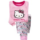 ชุดนอน-I-Love-Hello-Kitty-สีชมพูอ่อน