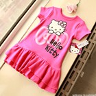 ชุดเดรส-Hello-Kitty-Shocking-Pink