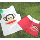 ชุดเสื้อกางเกง-PAUL-FRANK-สีขาว