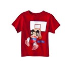 เสื้อยืดแขนสั้น-Paul-Frank-Slam-Dunk-สีแดง