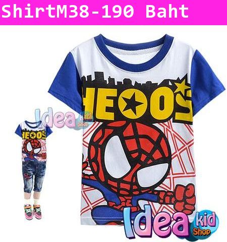 เสื้อแขนสั้น SPIDERMAN HERO มาแล้ว