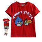 เสื้อยืดแขนสั้น-Angry-Birds-กรีดตา-สีแดง