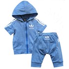 ชุดเสื้อกางเกงกีฬา-ADIDAS-สีน้ำเงิน