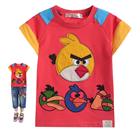 เสื้อแขนสั้นขบวนการ-ANGRY-BIRDS-สีแดง