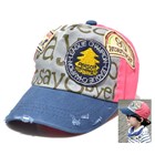 หมวกแก๊ป-HUANANCAP-90-สีน้ำเงินกับชมพู