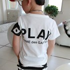 เสื้อยืดแขนสั้น-PLAY-เด็กแนวขาวดำ