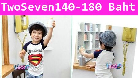 เสื้อยืดแขนสั้น SUPERMAN ยอดมนุษย์พิทักษ์โลก