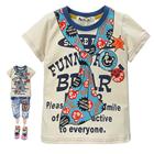 เสื้อยืดแขนสั้น-FUNNY-BEAR