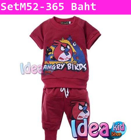 ชุดเสื้อกางเกงสุดยอด Angry Birds